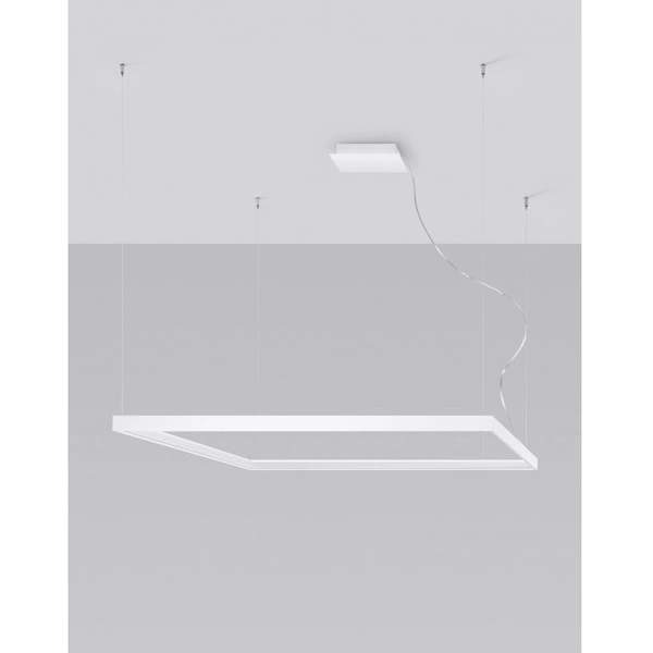 Lampa wisząca NELYA L, biała, 70W LED, barwa neutralna 4000K, TH.156
