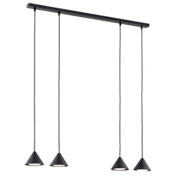 Lampa wisząca Emibig ELIT 4 Czarny 1330/4