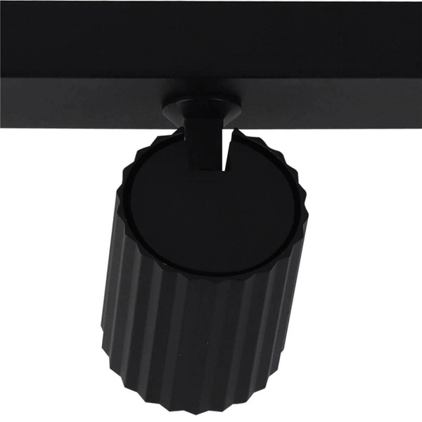 Lampa sufitowa, spot Tokio 3, czarna, 3x50W GU10