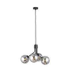 Lampa wisząca Emibig NOVA 4 Czarny/GRAFIT 1140/4