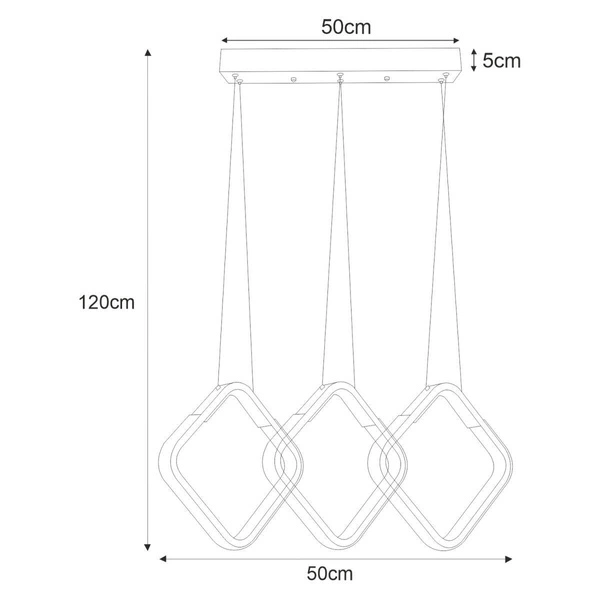 Lampa wisząca K-8160 z serii HILD