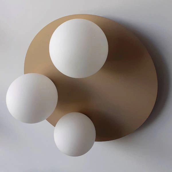 Nowoczesny plafon do biura i domu ARGON G9 12W szer. 25cm | czarny