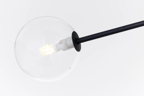 Nowoczesny Żyrandol MOKA wys. 47-69cm 4xG9 4xGU10
14W IP20 | Czarny