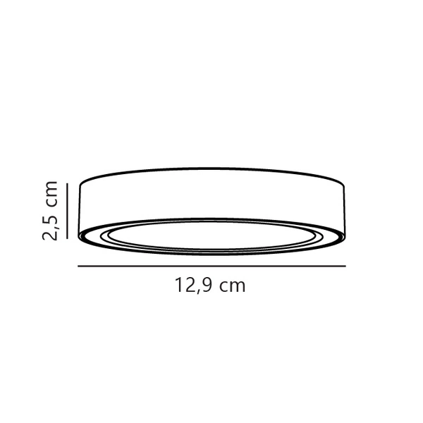 Oprawa natynkowa SÓLLER LED 3000K
4000K Biała ciepła
Biała neutralna Plastik | Biały