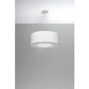 Nowoczesna lampa wisząca SATURNO SL.0747 50 cm biała 5xE27