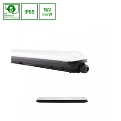 LIMEA GIGANT HERMETYK 600mm 20W NW 230V 120st IP65 IK09 600x72x70mm CZARNY
