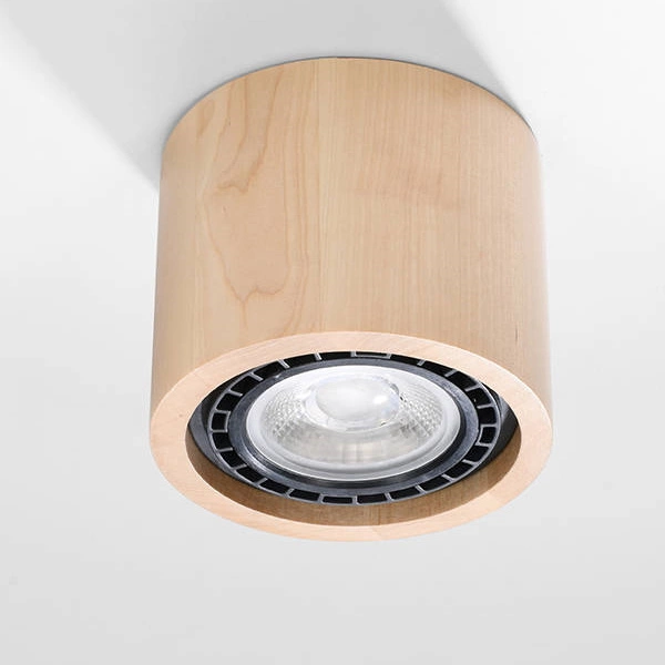 Plafon BASIC 1 naturalne drewno SL.0913