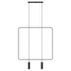 Lampa wisząca RANA 2 TH.019CZ czarna 2xGU10