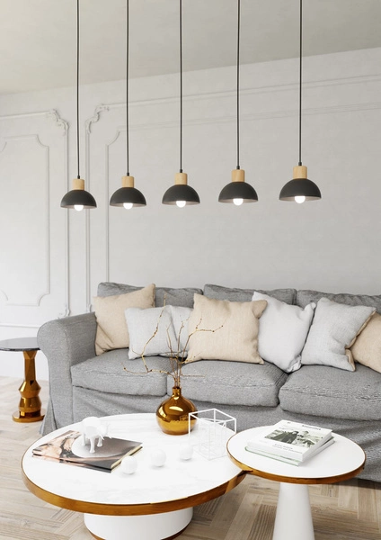 Lampa wisząca Emibig SECO 5 BL 1393/5