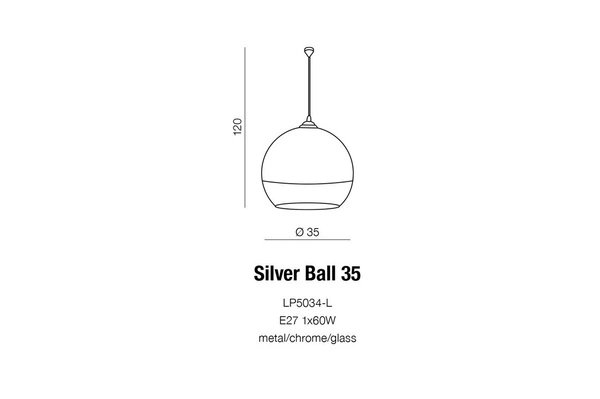 Azzardo SILVER BALL 35 732