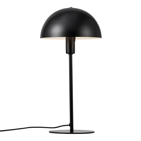 Lampa stołowa ELLEN E14 40W Metal | Czarny