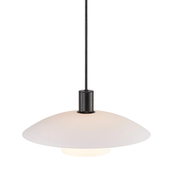 Lampa wisząca VERONA E27 40W Szkło | Czarny