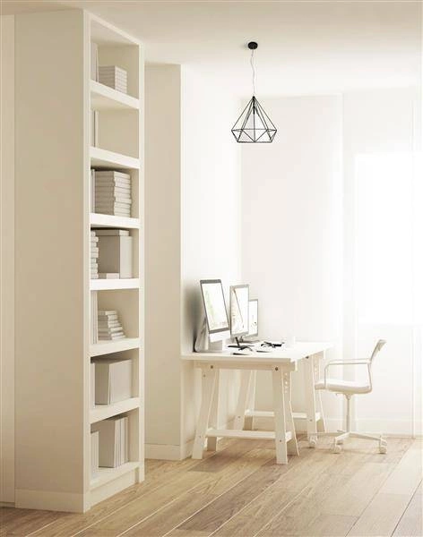 Lampa wisząca z drutu TRIANGOLO 25cm