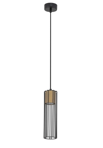 Lampa Sigma FOBIA 1 lampa wisząca czarny/złoty 33449