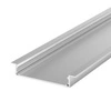 Profil LED P21-1 wpuszczany 200cm szer. 41mm | do osłonek C6 | srebrny