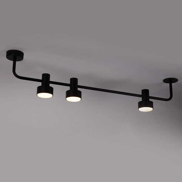 Lampa Sigma MONA 3 plafon czarny 40901