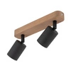 Lampa sufitowa TOP WOOD 3291 2xGU10 czarna 3291