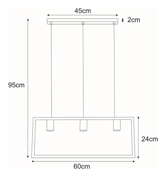 Lampa wisząca K-4035 z serii LAVAYA