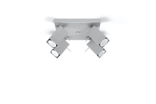 Plafon MERIDA 4 Szary