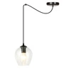 Lampa wisząca Emibig LEVEL 1 BL TRANSPARENT 756/1