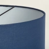 Lampa Wisząca Navy z Tkaniny 40cm Abruzzo Tesutto E27