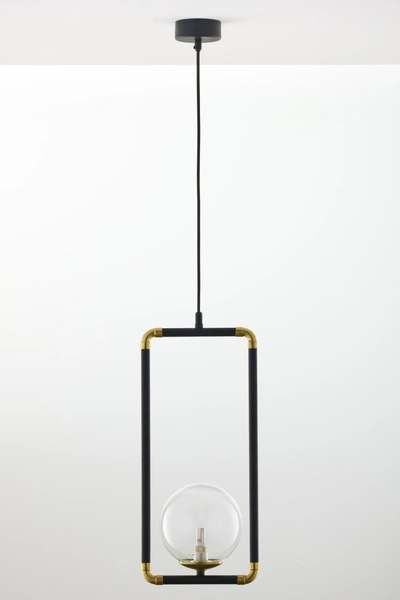 Nowoczesna Lampa wisząca ZAFRA wys. 52-120cm 1xG9 14W IP20 | Złoty