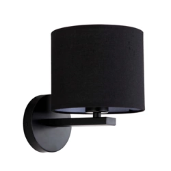 Nowoczesny kinkiet CECINA czarny