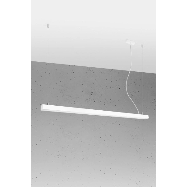 Lampa wisząca PINNE 1450 BIAŁA 48W barwa neutralna 4000K TH.086