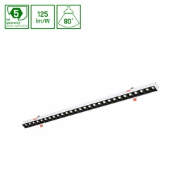 ALLDAY INSPIRE IN DARK LIGHT 80st CZARNY 840 30W 230V 1120mm BIAŁY