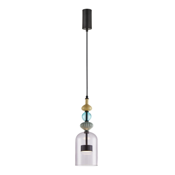 Lampa wisząca ARTE 12W LED śr. 13cm czarna