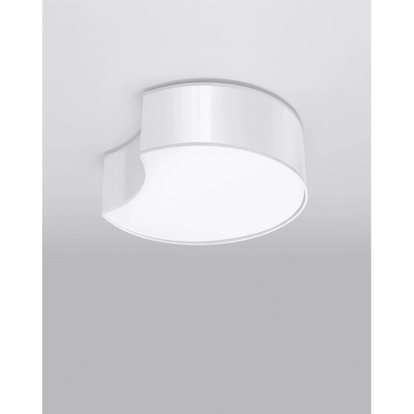 Plafon CIRCLE 1, SL.1050, biały, 2x60W E27
