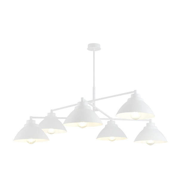 Lampa sufitowa Emibig MAVERICK 6 Biały 1212/6