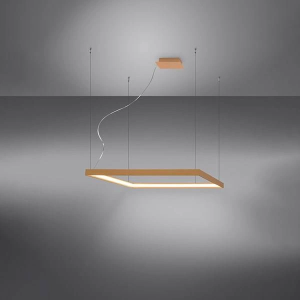 Lampa wisząca NELYA M, złota, 50W LED, barwa neutralna 4000K, TH.152