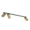 Lampa podtynkowa MONO SURFACE III SOLID BRASS szer. 70cm GU10 | mosiądz 7746