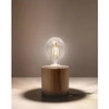 Lampa biurkowa SALGADO, SL.0674, naturalne drewno, 1x60W E27