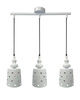 Lampa wisząca HAMP 33-51943 biała 3x60W E27