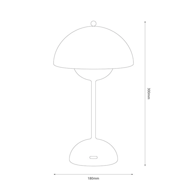 Lampka nocna COSTA Black