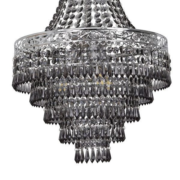 Żyrandol CORAL Black 3xE14