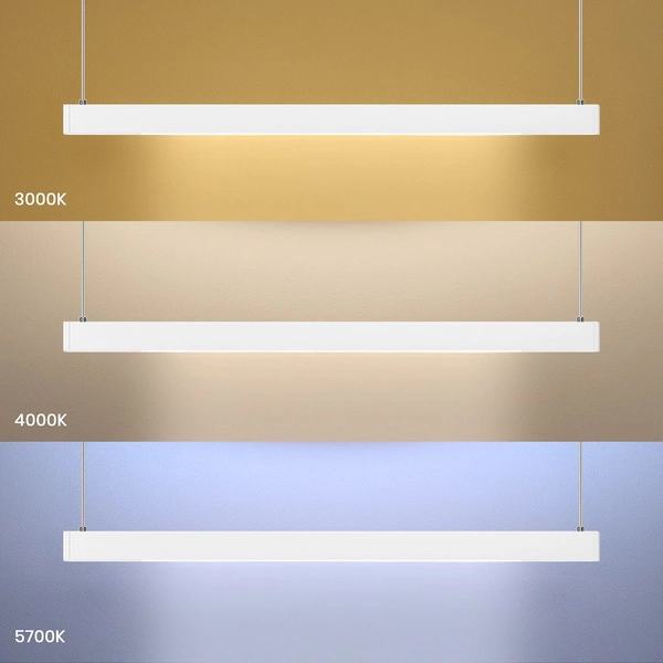 Lampa wisząca Linea Biały 36W LED 3000K-4000K-5700K