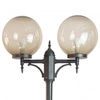 Lampa masztowa KULE CLASSIC OGMWN 2 300 latarnia 2-3metry IP43 | czarna