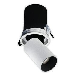 Wysuwany reflektor podtynkowy LED śr, 7,2cm 7W 3000K WLD In Out S  | biały