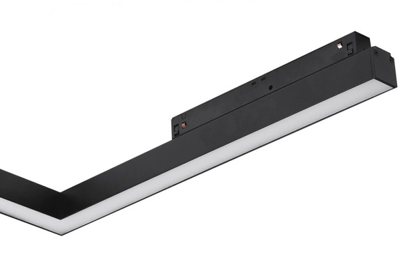 Azzardo ALFA SAGA TRACK MAGNETIC CORNER A 24W 4000K BK 4615