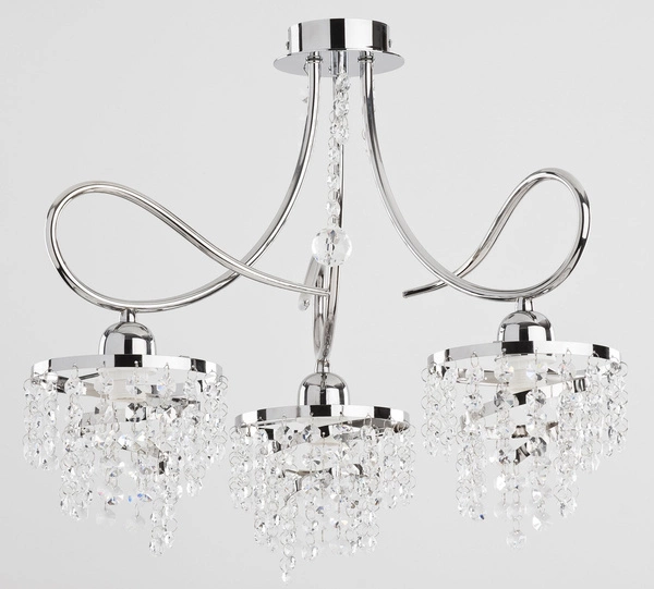 Lampa sufitowa ALFA DIANA CHROM 3xE14 47cm | 18993
