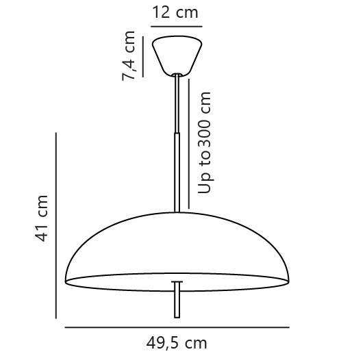 Lampa wisząca VERSALE E27 15W Metal | Biały