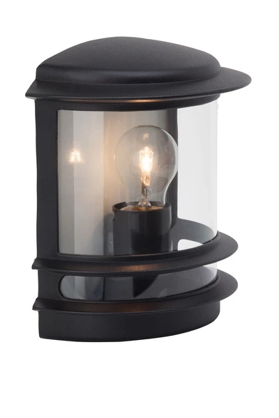 Lampa ścienna Hollywood Brilliant 1 1x60W E27 Odlew Aluminiowy/Plastik Czarny
