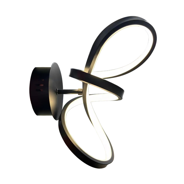 Kinkiet TESORO BLACK 15W LED