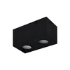 Azzardo BRANT 2 SQUARE IP44 BLACK 2879