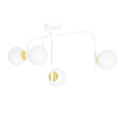 Lampa sufitowa Emibig RAGNAR 4B Biały GOLD 1033/4B