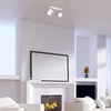 Lampa sufitowa DIXIE WHITE 2x GX53 szer. 24cm | biały