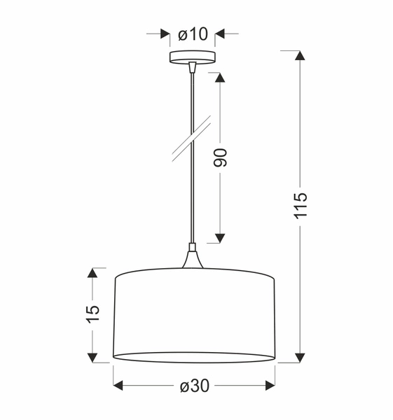 Lampa wisząca MALOTO, 31-19646, czarny/butelkowy zielony/złoty, 1x60W E27